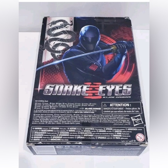 Hasbro G.I. Joe Classified Series Snake Eyes 6" Akiko #18 Action Figure - Picture 3 of 3